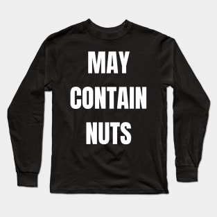 Nut Allergy Long Sleeve T-Shirt